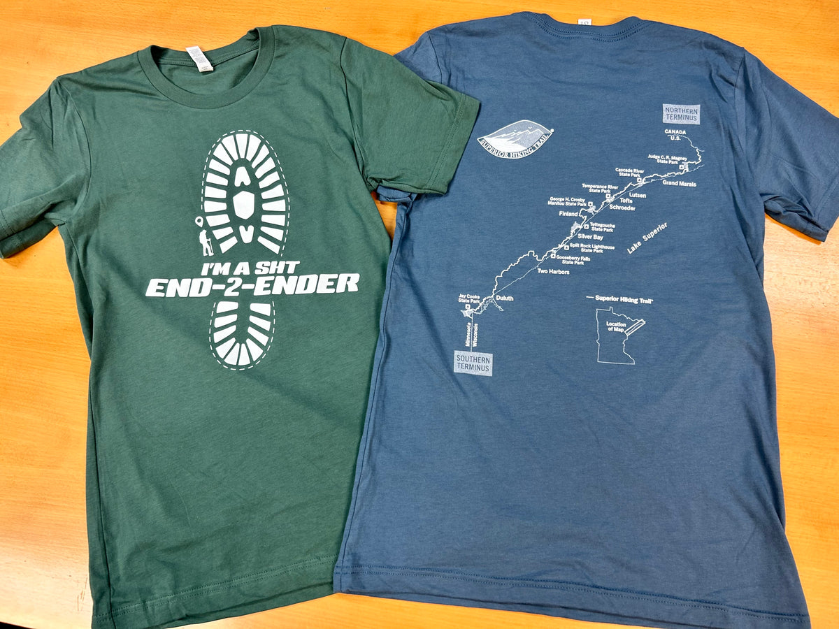 Superior Hiking Trail End-2-Ender Tee