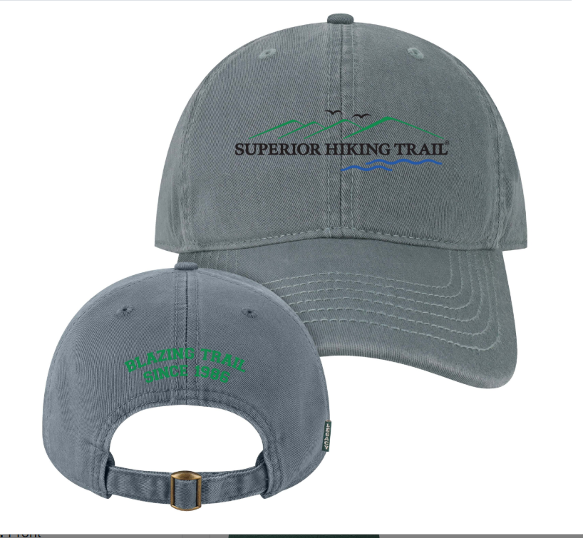 Superior Hiking Trail Linear Logo Relaxed Twill Hat
