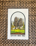 Superior Hiking Trail Individual Mushroom Stickers