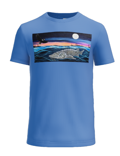 Superior Hiking Trail St. Louis River Sturgeon Unisex Short-sleeve T-shirt