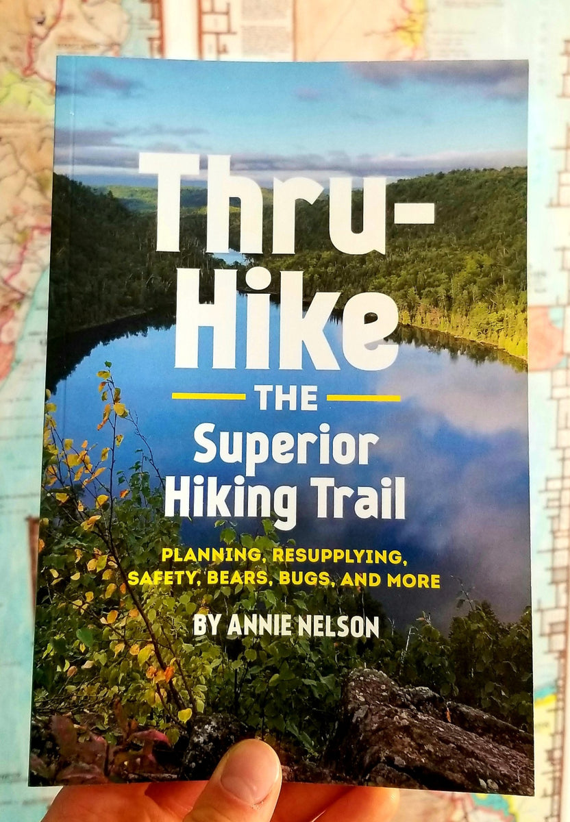 Superior hiking hotsell trail guide book