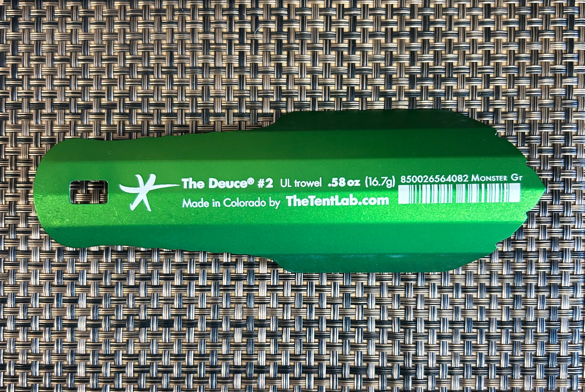 Deuce #2 Ultralight Trowel by the Tentlab