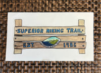 Superior Hiking Trail "Trailhead Sign" Sticker