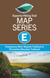 SHT Map Series E: Temperance River Wayside Trailhead to Pincushion Mountain Trailhead