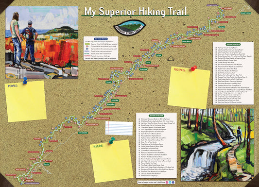 My Superior Hiking Trail Map