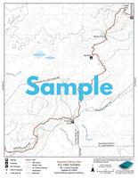 SHT Map Series D: Minnesota Highway 1 Trailhead to Temperance River Wayside Trailhead